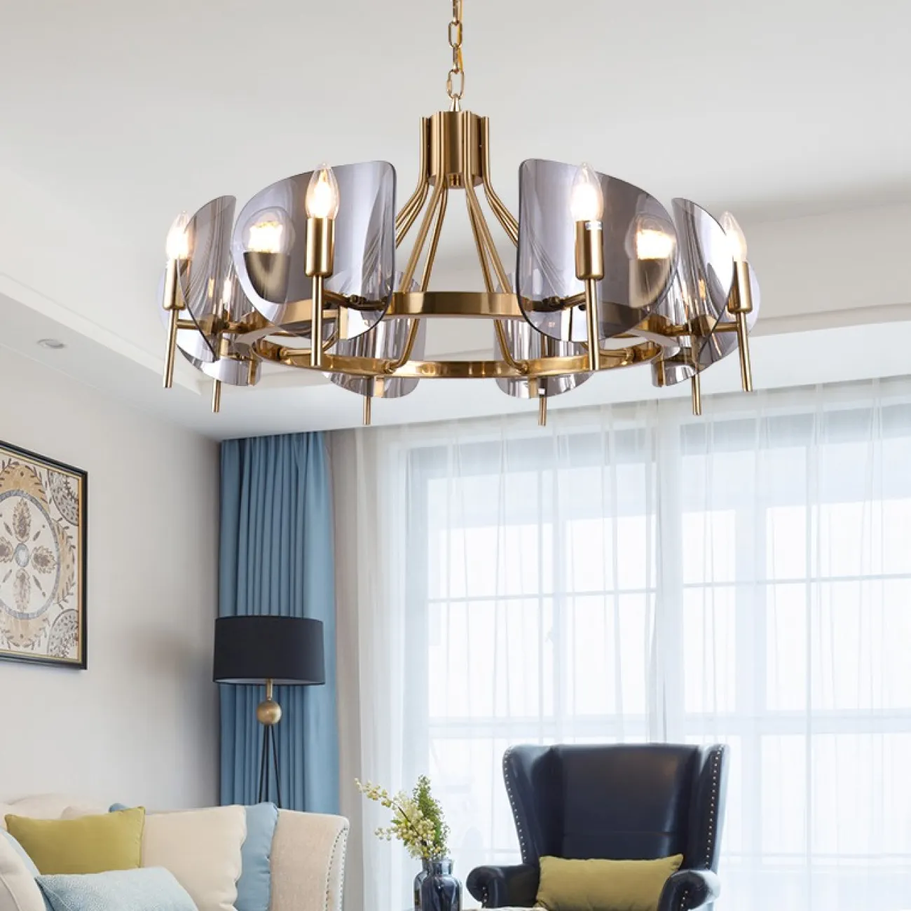 Подвесная люстра MARION 6 от ImperiumLoft