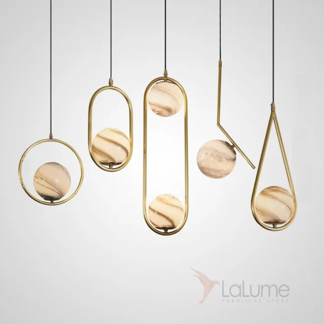 Подвесной светильник HOOP PLANET от ImperiumLoft Подвесной светильник HOOP PLANET от ImperiumLoft