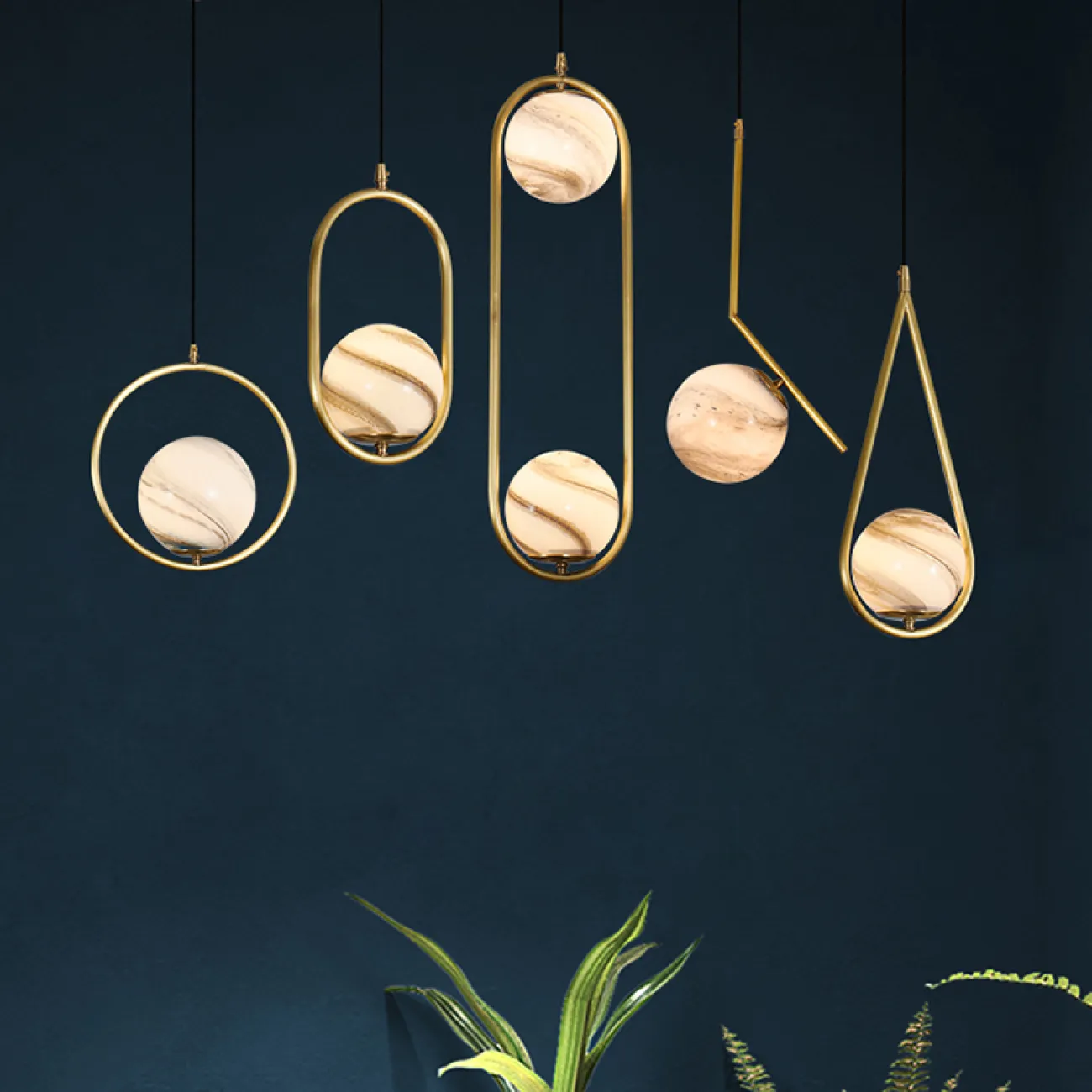 Подвесной светильник HOOP PLANET от ImperiumLoft Подвесной светильник HOOP PLANET от ImperiumLoft