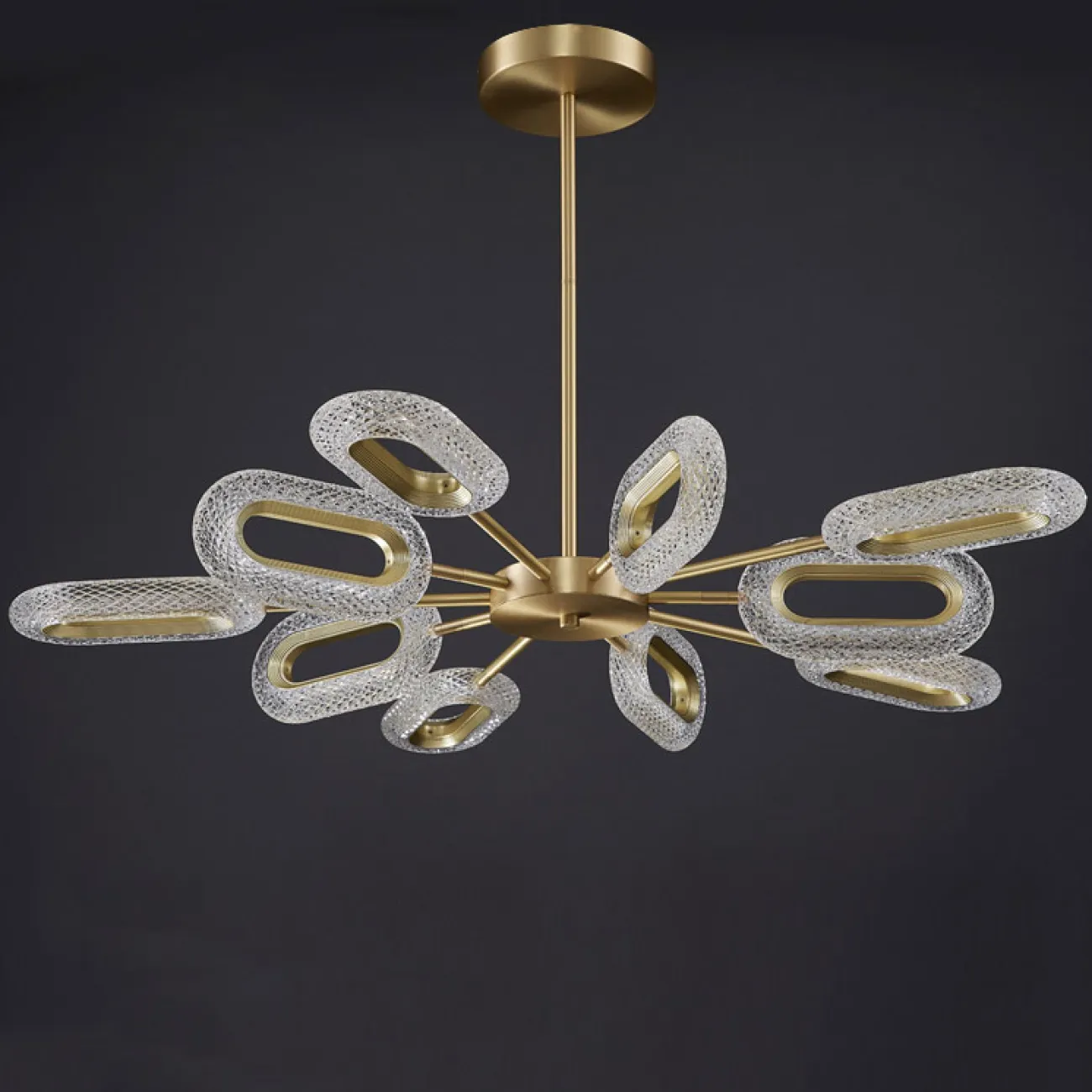 Потолочная люстра KEZIA X L10 от ImperiumLoft