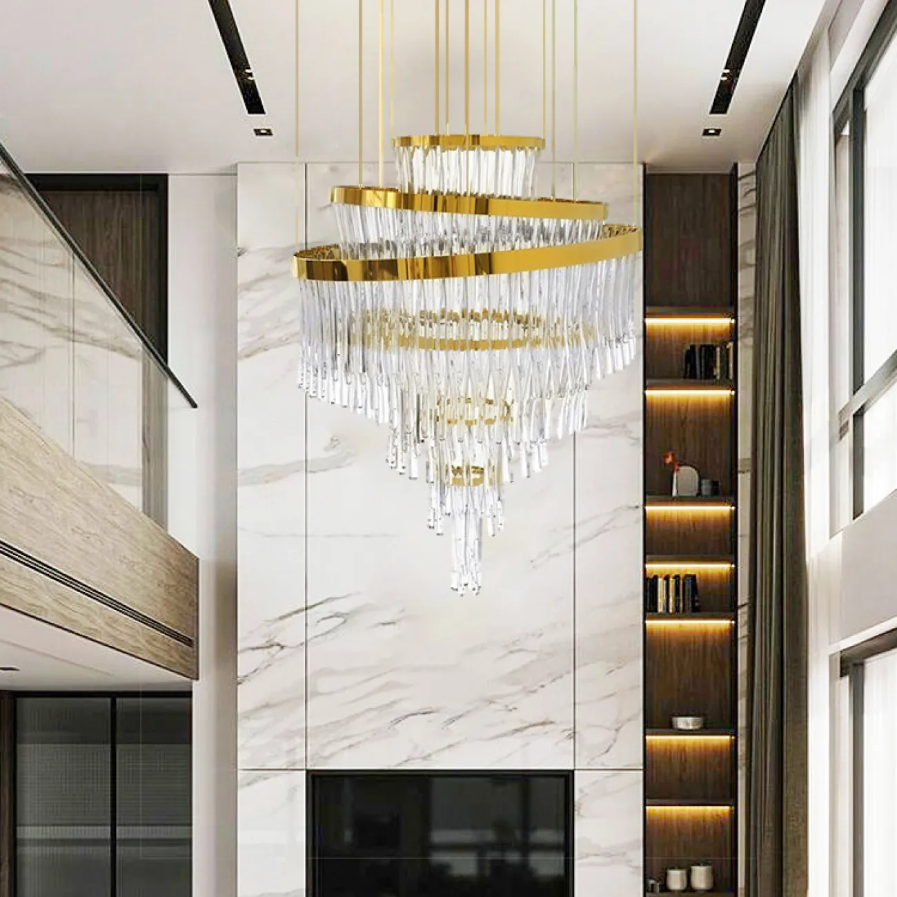 Подвесная люстра ESTELLA D150 от ImperiumLoft