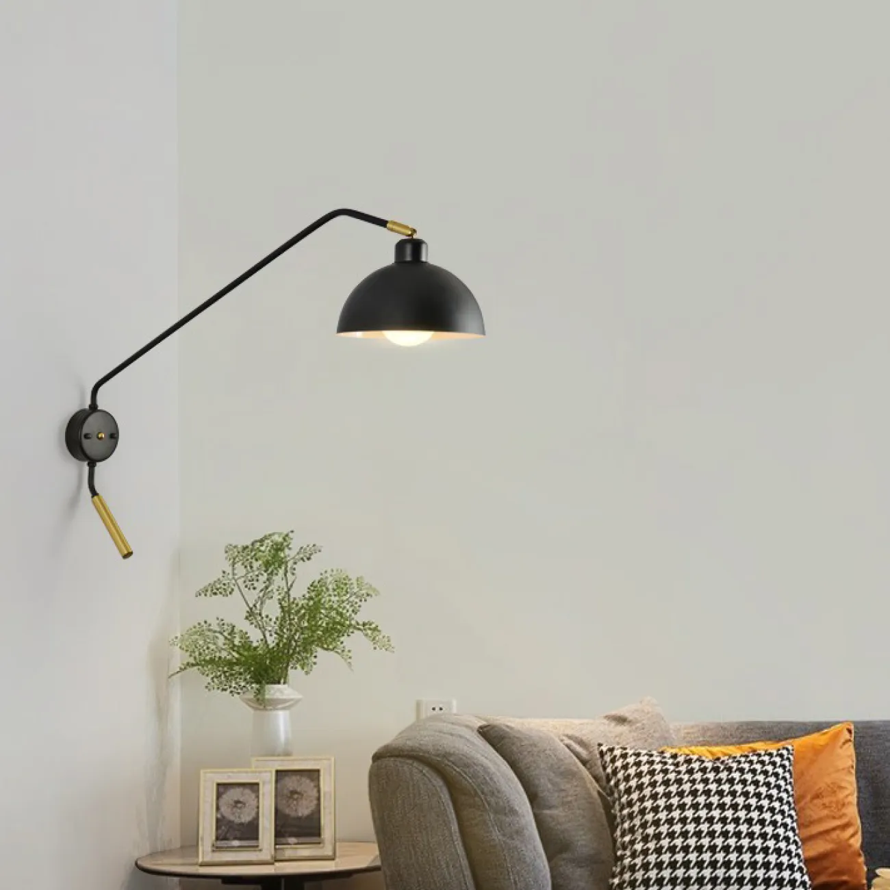 Настенный светильник TEODINE L80 Brass от ImperiumLoft