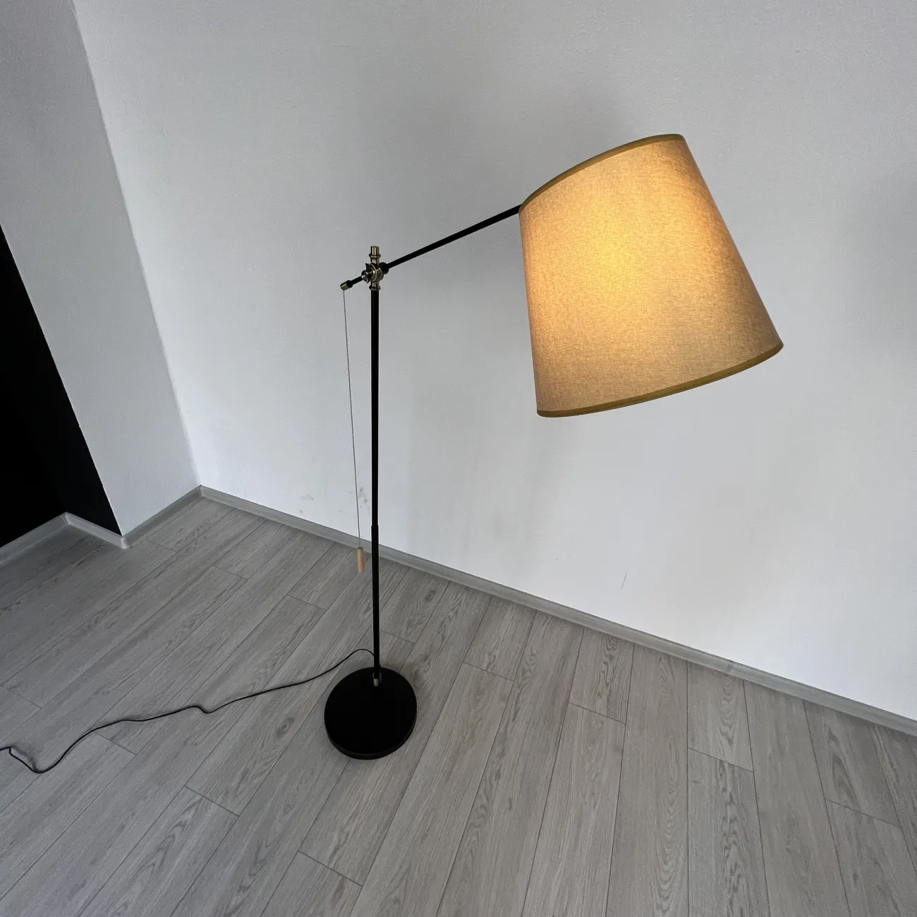Напольный торшер PIPE beige от ImperiumLoft