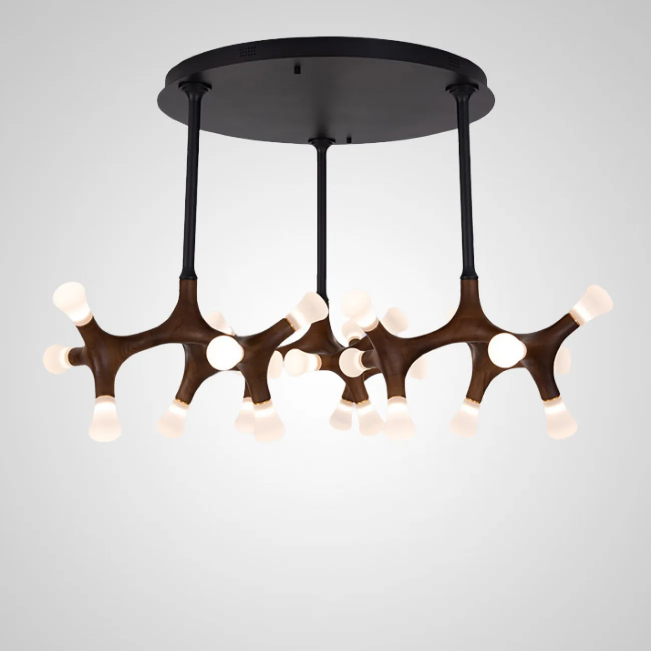 Потолочная люстра SANTANA CH D110 Light brown от ImperiumLoft