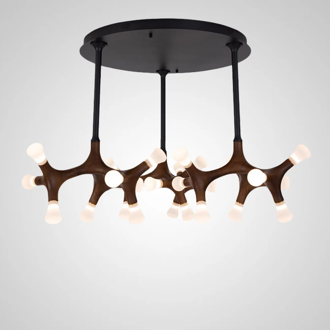 Потолочная люстра SANTANA CH D130 Dark brown от ImperiumLoft