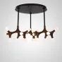 Потолочная люстра SANTANA CH D110 Light brown от ImperiumLoft