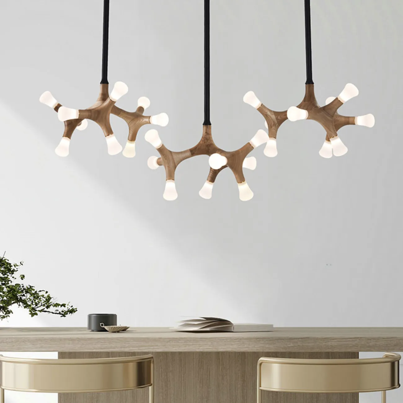 Потолочная люстра SANTANA CH D130 Dark brown от ImperiumLoft