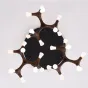 Потолочная люстра SANTANA CH D110 Light brown от ImperiumLoft