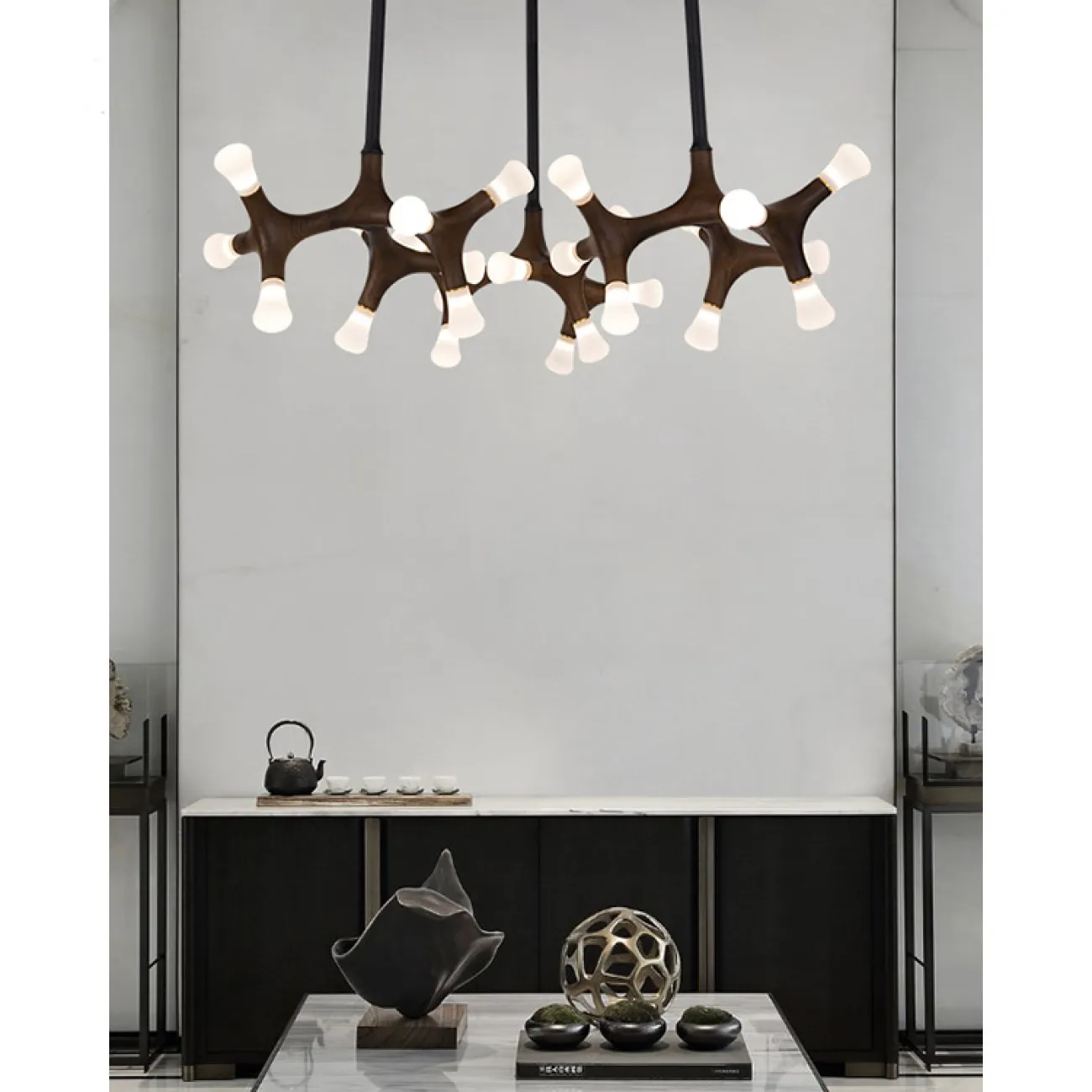 Потолочная люстра SANTANA CH D130 Dark brown от ImperiumLoft