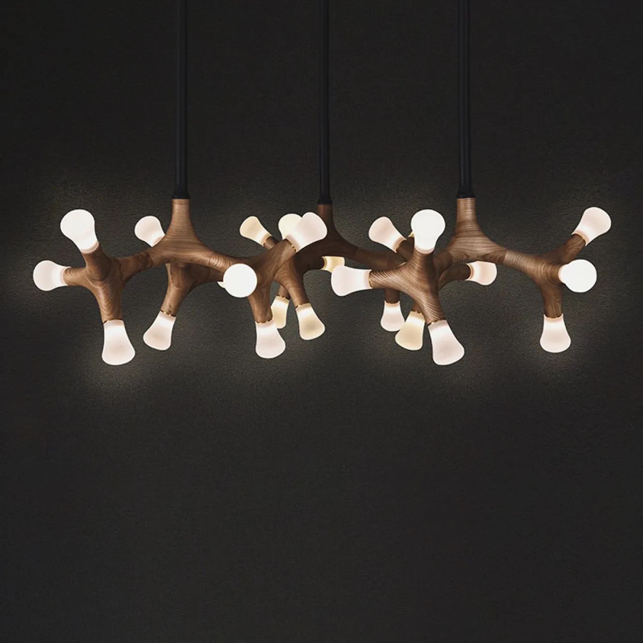 Потолочная люстра SANTANA CH D130 Dark brown от ImperiumLoft