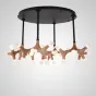 Потолочная люстра SANTANA CH D110 Light brown от ImperiumLoft