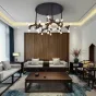 Потолочная люстра SANTANA CH D110 Light brown от ImperiumLoft