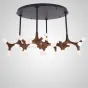 Потолочная люстра SANTANA CH D110 Light brown от ImperiumLoft