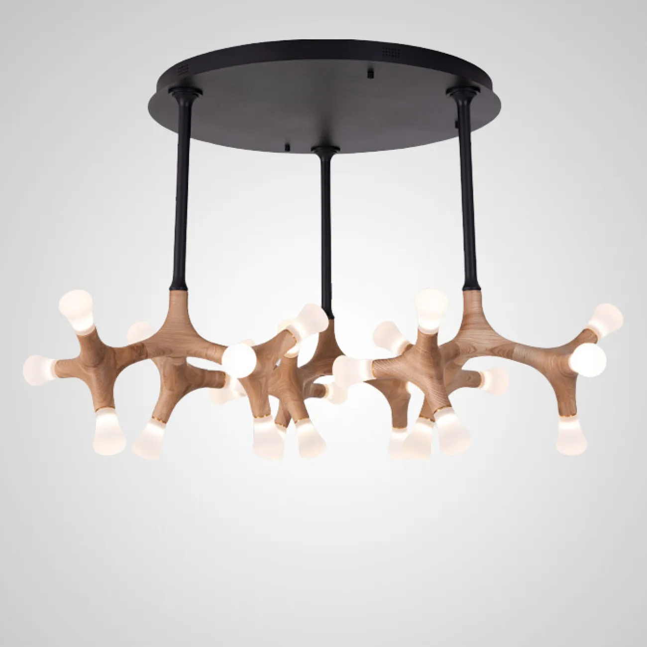 Потолочная люстра SANTANA CH D130 Dark brown от ImperiumLoft