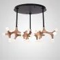 Потолочная люстра SANTANA CH D110 Light brown от ImperiumLoft