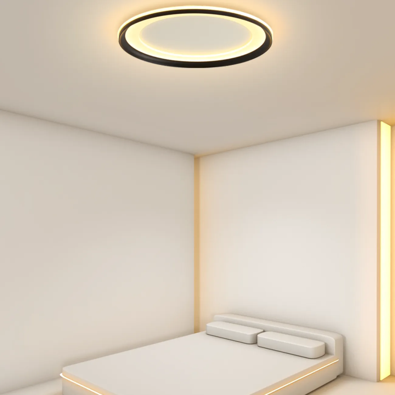 Потолочный светильник GARB А D50 White от ImperiumLoft