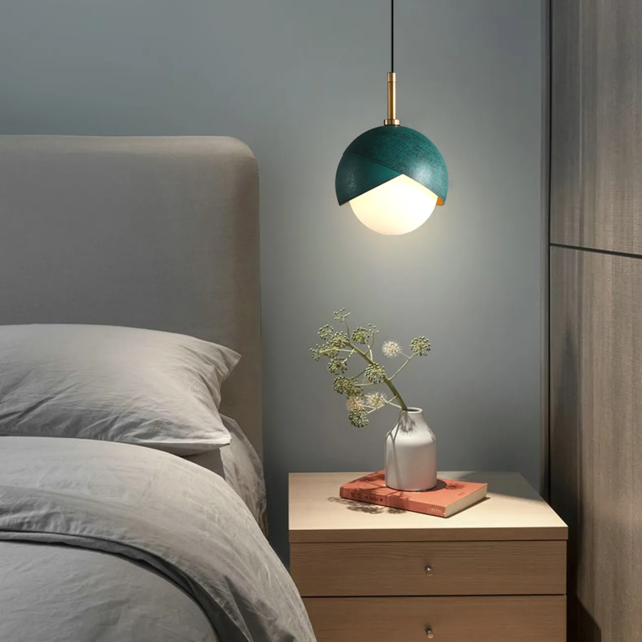 Подвесной светильник FLORIS brass от ImperiumLoft