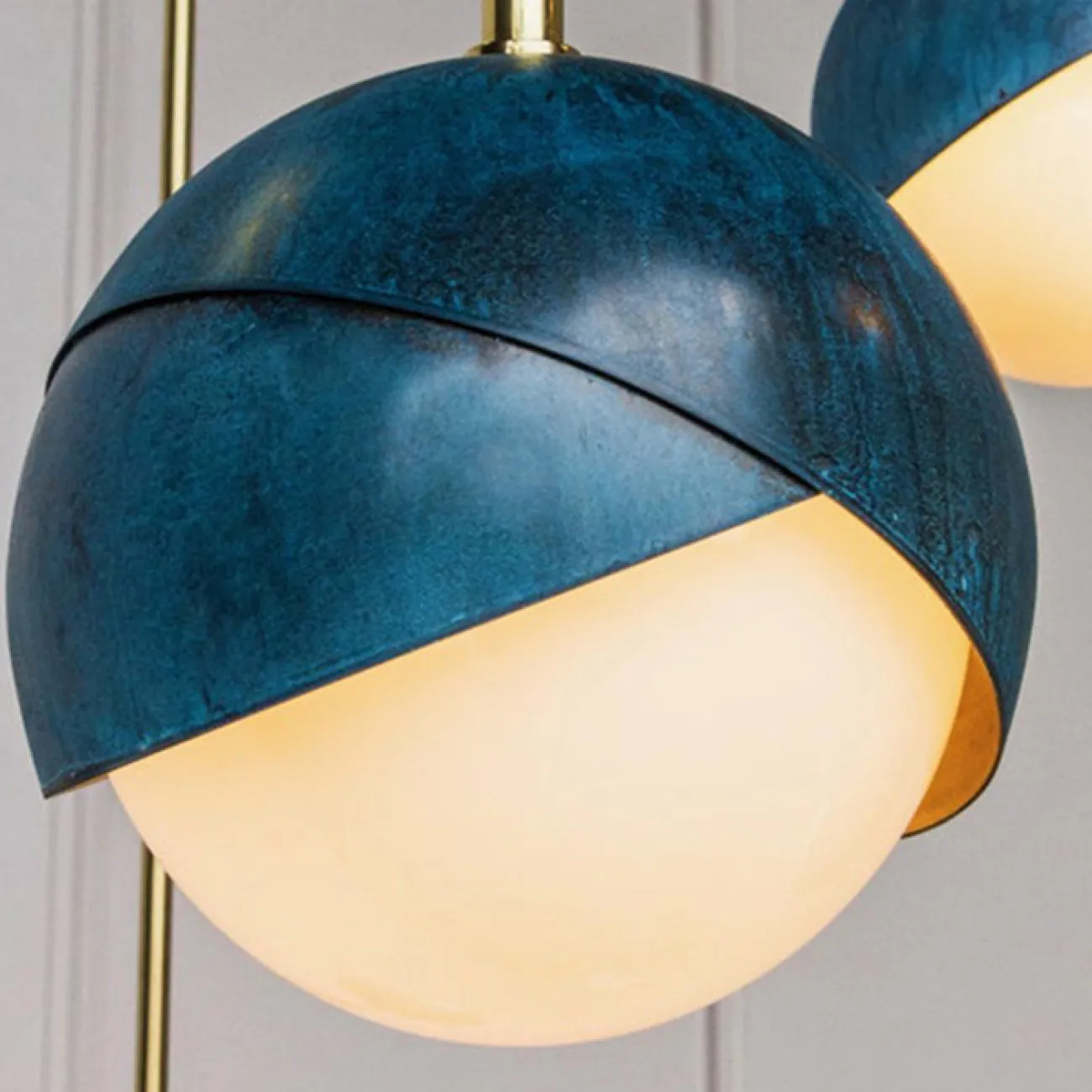 Подвесной светильник FLORIS brass от ImperiumLoft