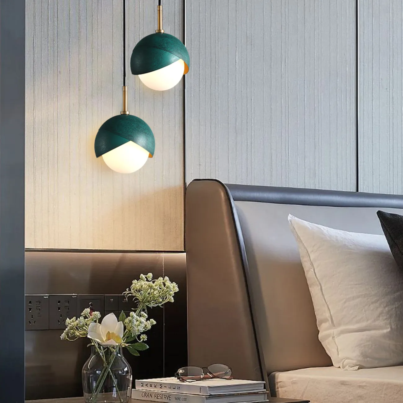 Подвесной светильник FLORIS brass от ImperiumLoft