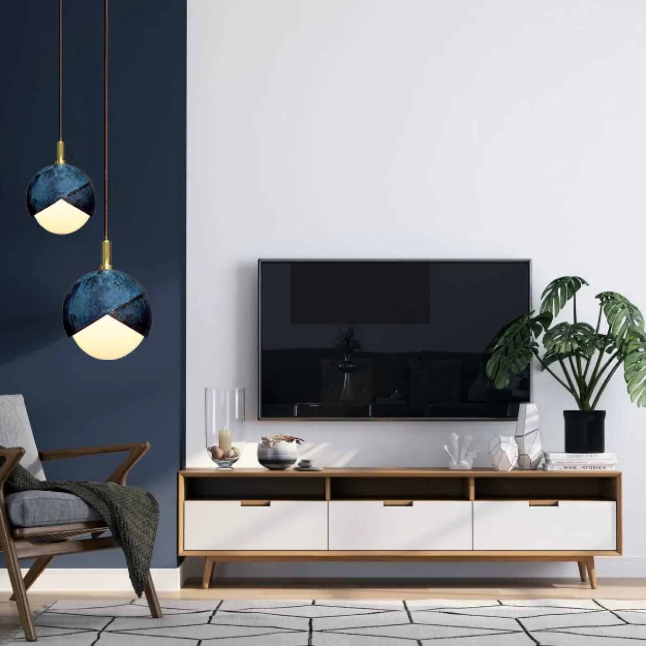 Подвесной светильник FLORIS brass от ImperiumLoft