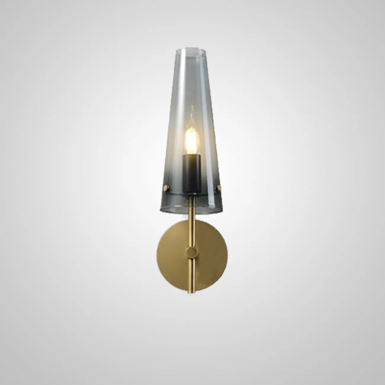Настенный светильник MAXIMA WALL Brass Black от ImperiumLoft