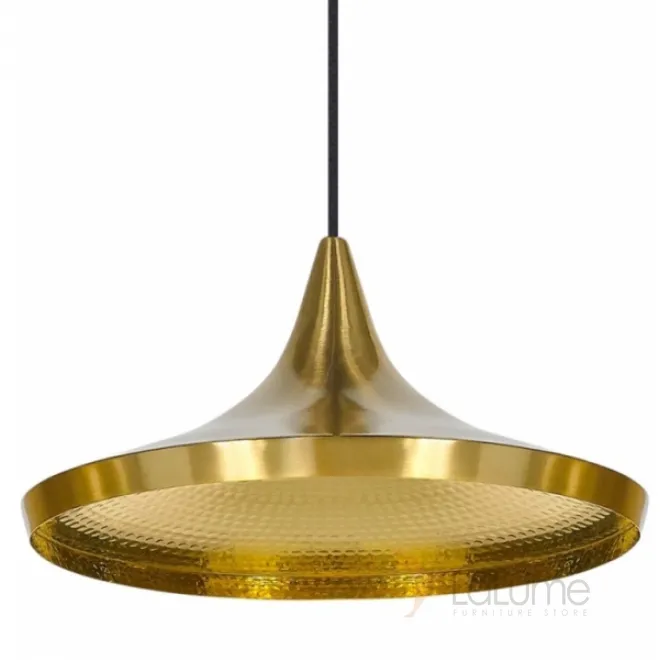 Люстра Beat Light Wide Brass designed by Tom Dixon in 2007 от LaLume