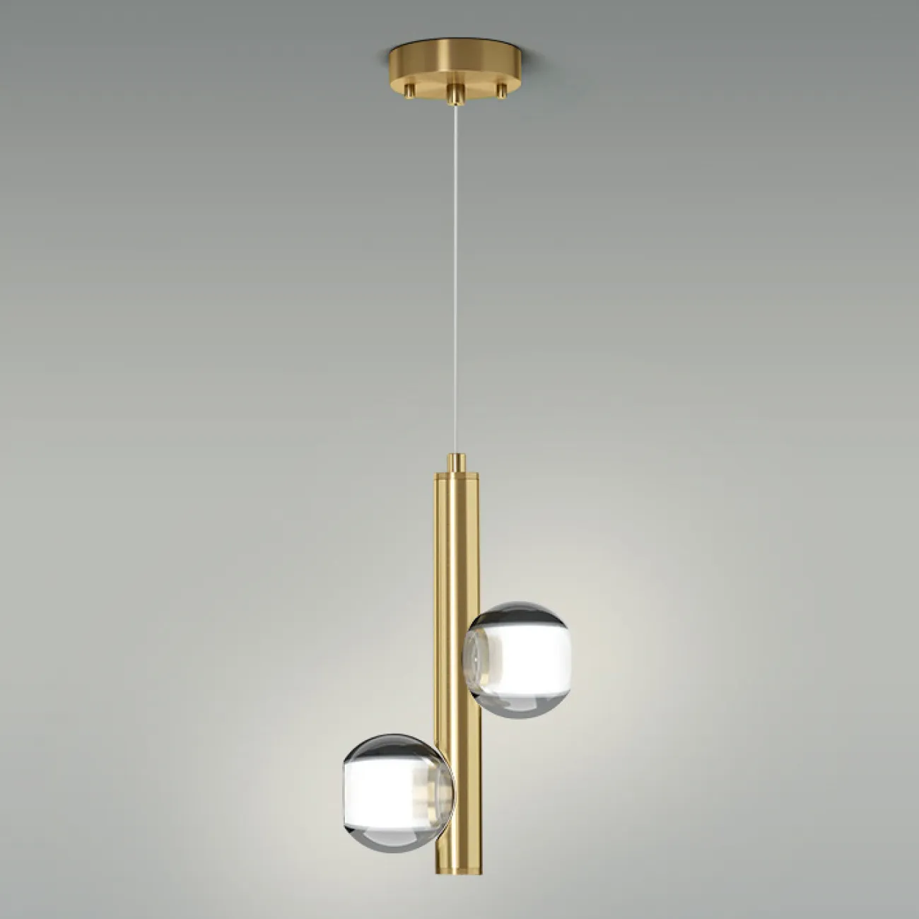 Подвесной светильник ILIANA brass black от ImperiumLoft