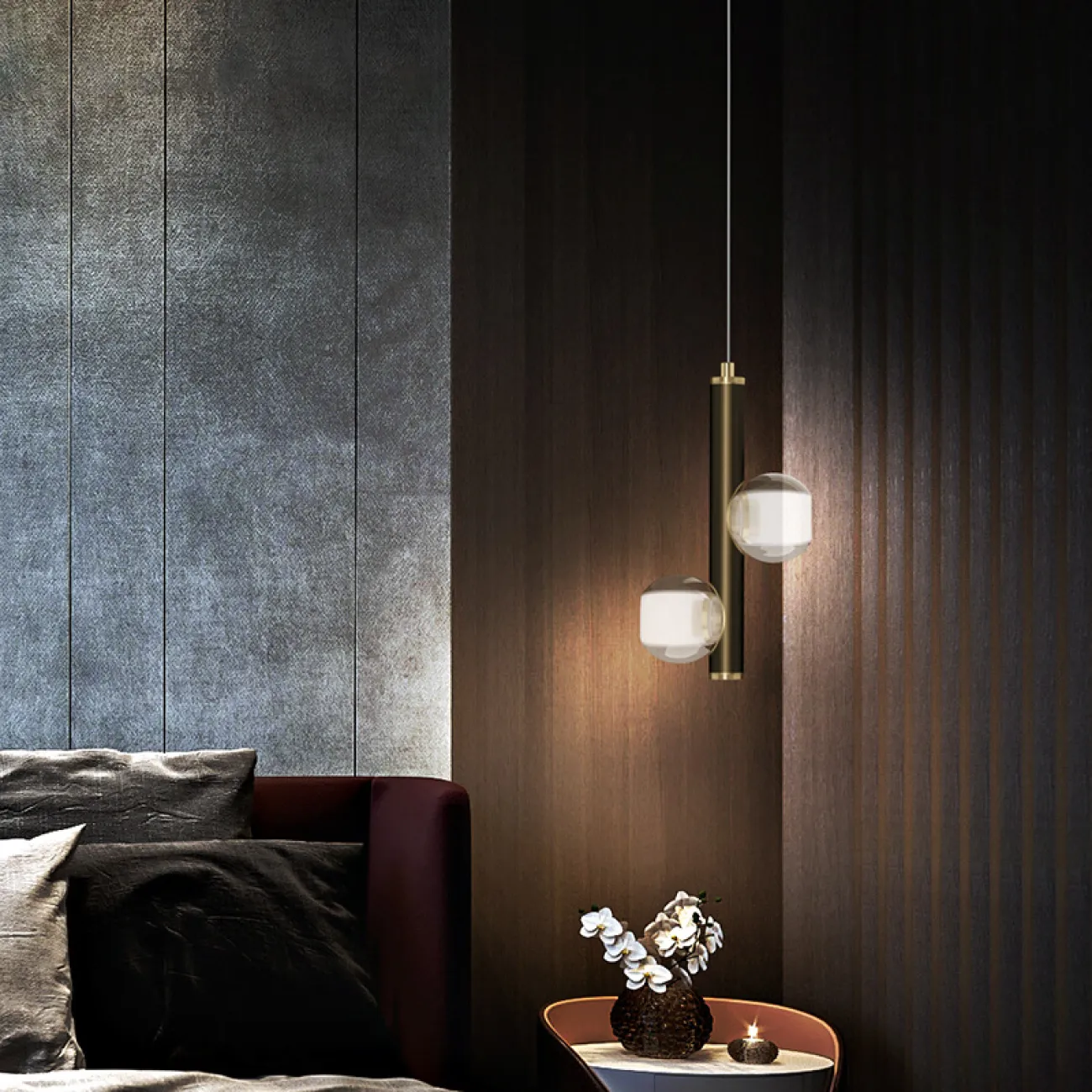 Подвесной светильник ILIANA brass от ImperiumLoft Подвесной светильник ILIANA brass от ImperiumLoft