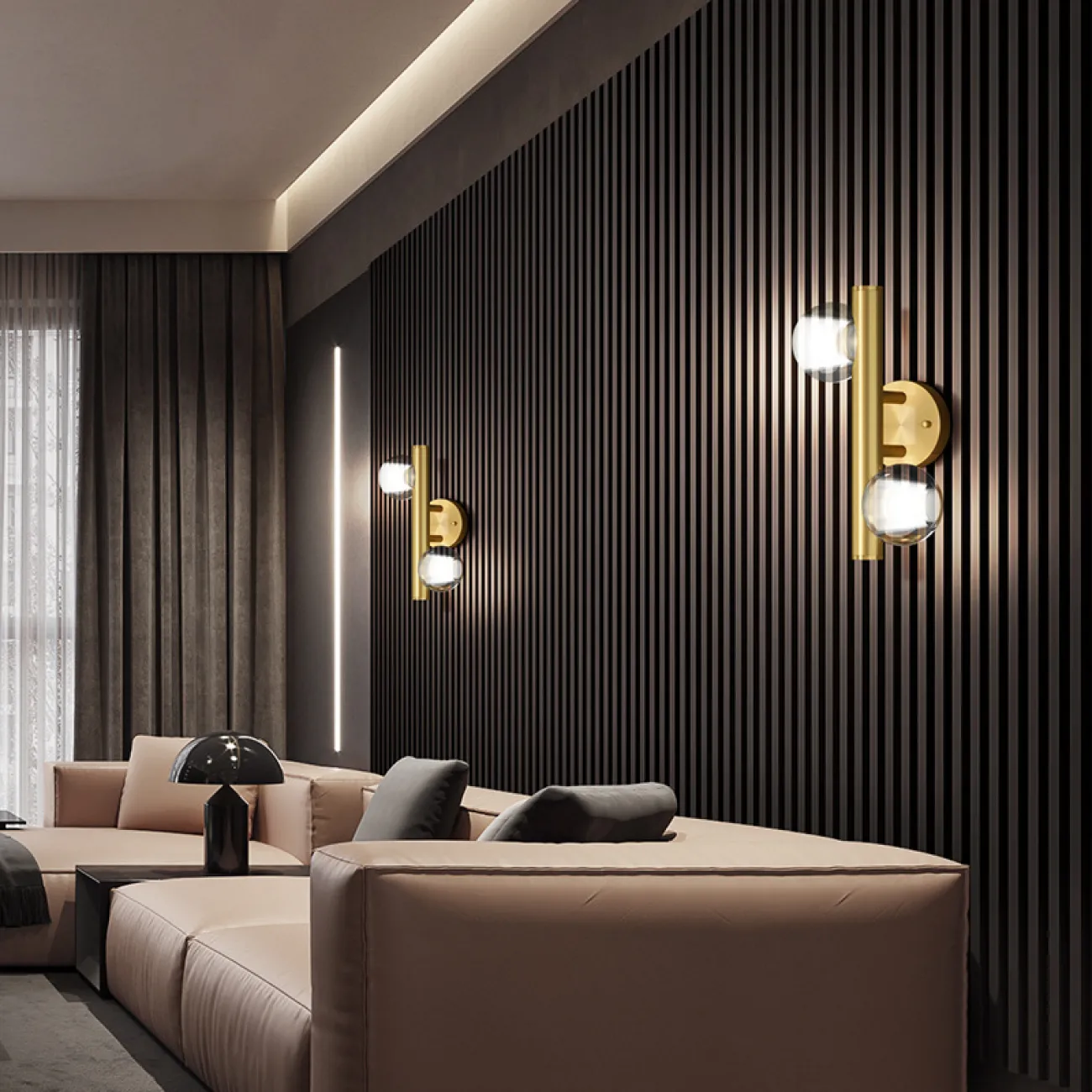 Подвесной светильник ILIANA brass от ImperiumLoft Подвесной светильник ILIANA brass от ImperiumLoft