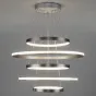 Люстра Light Ring von Henge Vertical Silver 5 колец