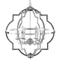 Люстра Arc Corners Chandelier
