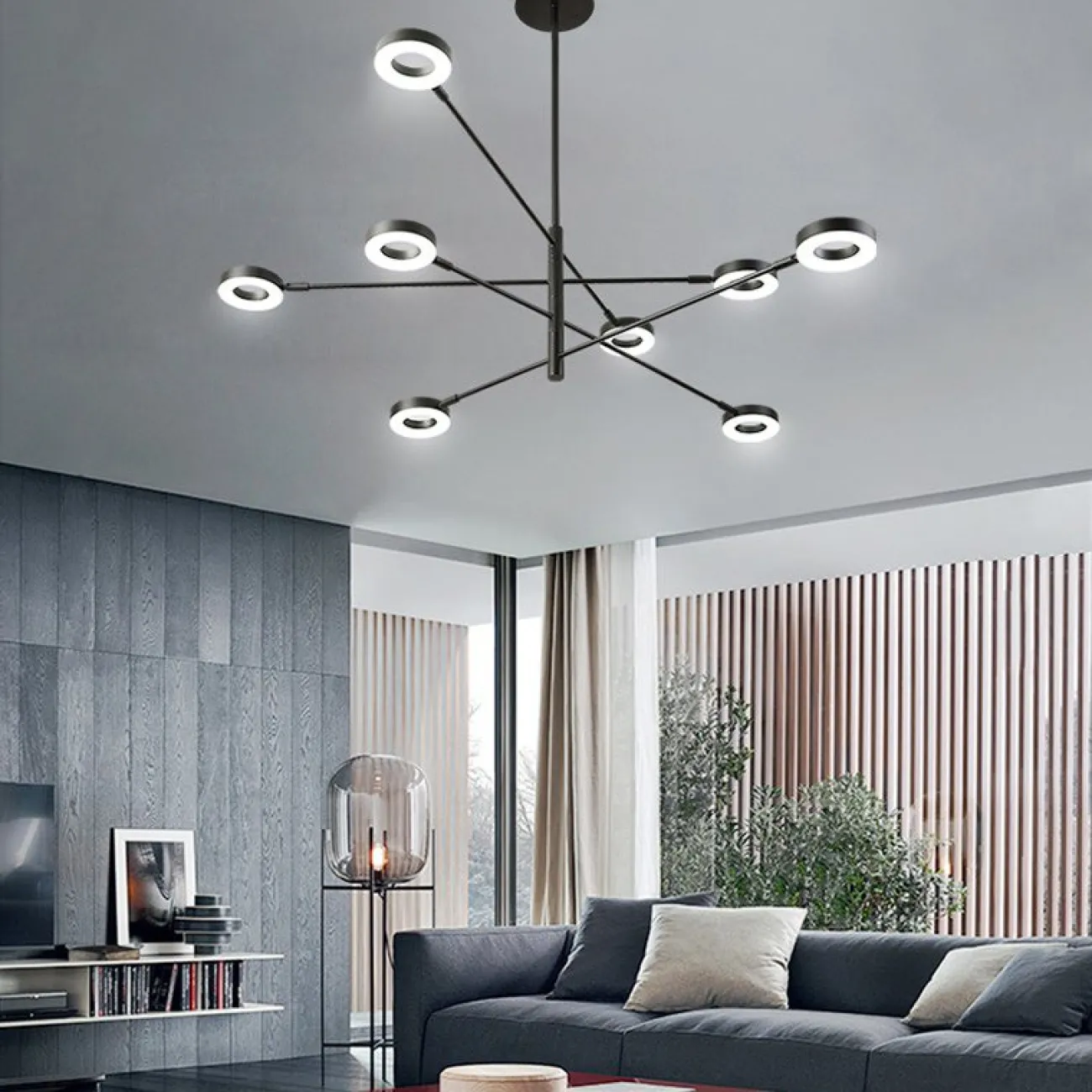 Подвесная люстра ATISSA L 8 D155 от ImperiumLoft