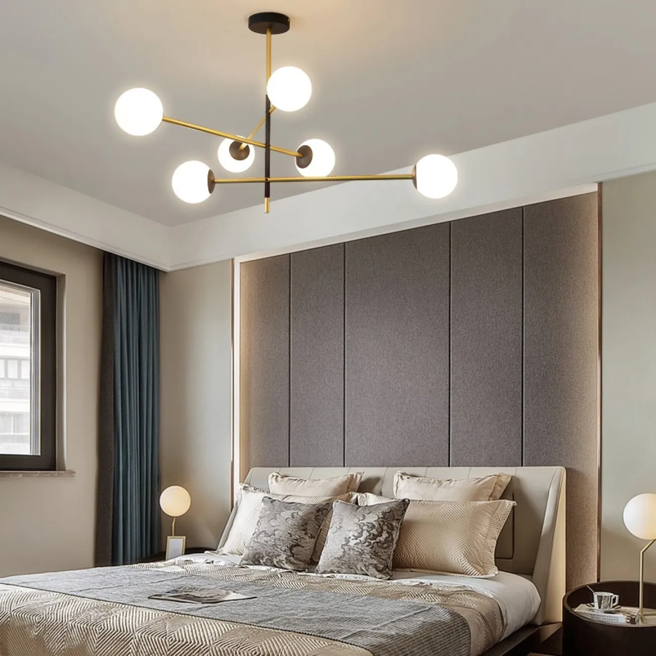 Люстра на штанге NEVIA от ImperiumLoft