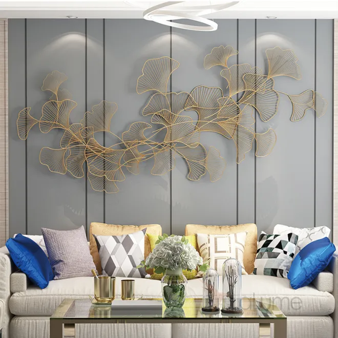 Дизайнерский настенный декор цветы LaLume-KKK00220