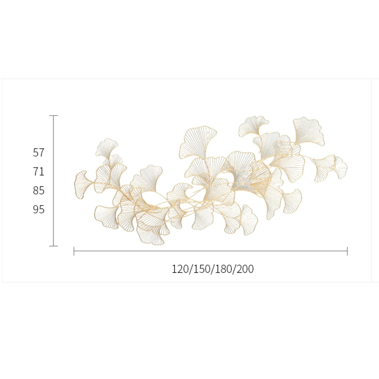 Дизайнерский настенный декор цветы LaLume-KKK00220