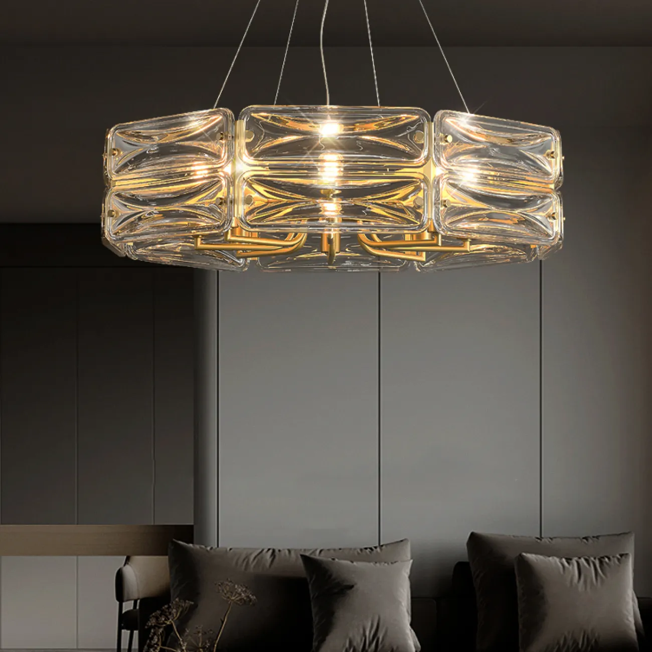 Потолочная люстра SARIA CH D52 от ImperiumLoft