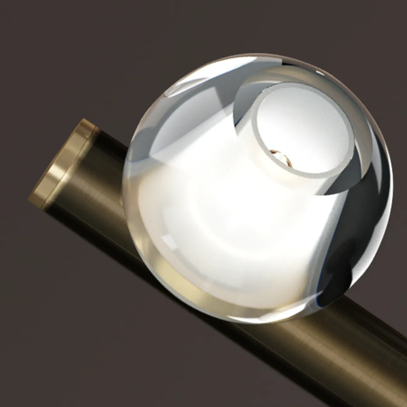 Подвесной светильник ILIANA LONG L102 Brass от ImperiumLoft