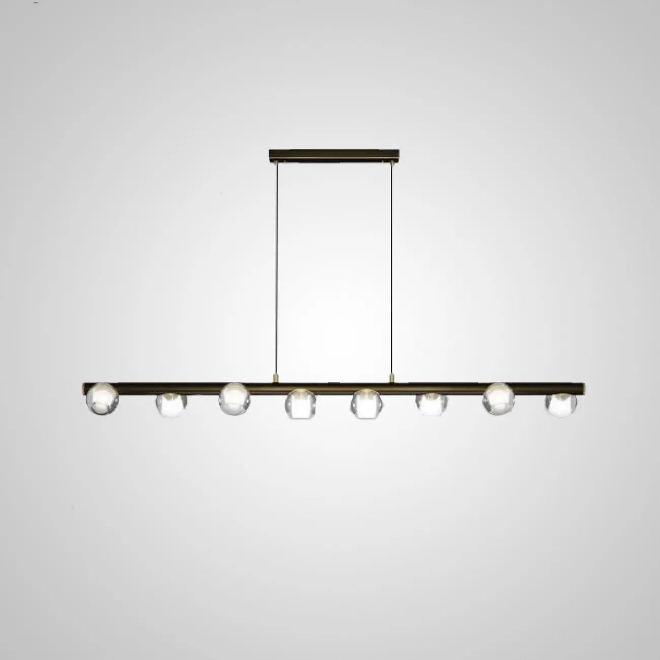 Подвесной светильник ILIANA LONG L102 Brass Black от ImperiumLoft