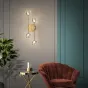 Серия бра с рельефными стеклянными плафонами с ювелирной огранкой RH WALL C L1