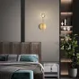 Серия бра с рельефными стеклянными плафонами с ювелирной огранкой RH WALL C L1