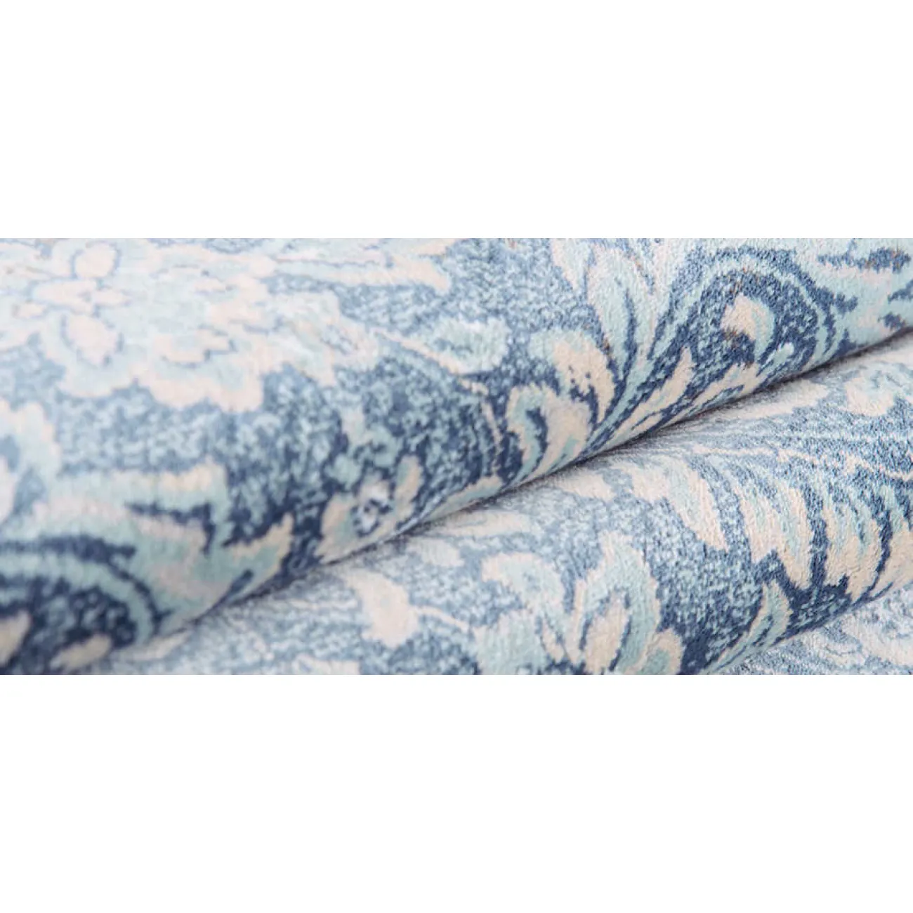 Ковёр из вискозы Indian pattern Blue от LaLume
