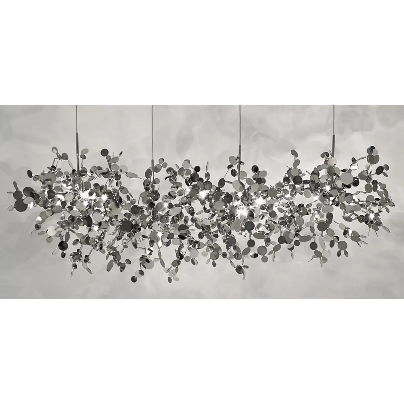 Люстра Tezani Argent Suspension Linear 3 L110 от ImperiumLoft