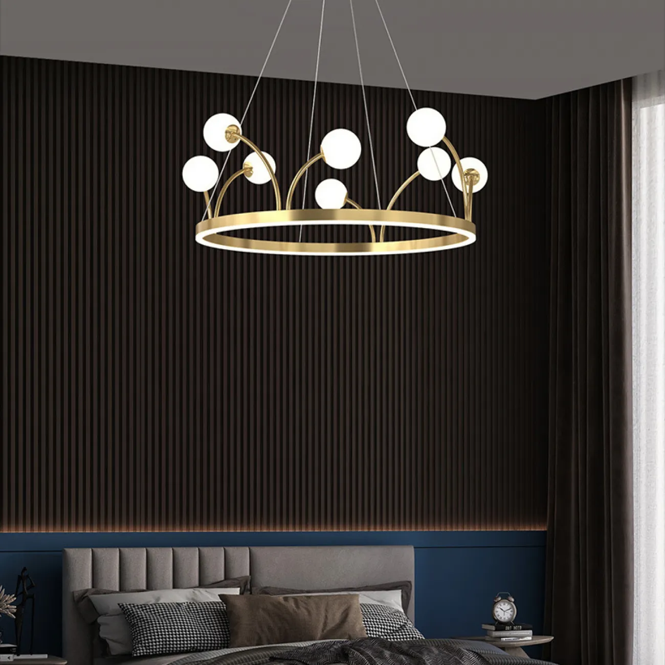 Подвесная люстра ALET D48 от ImperiumLoft
