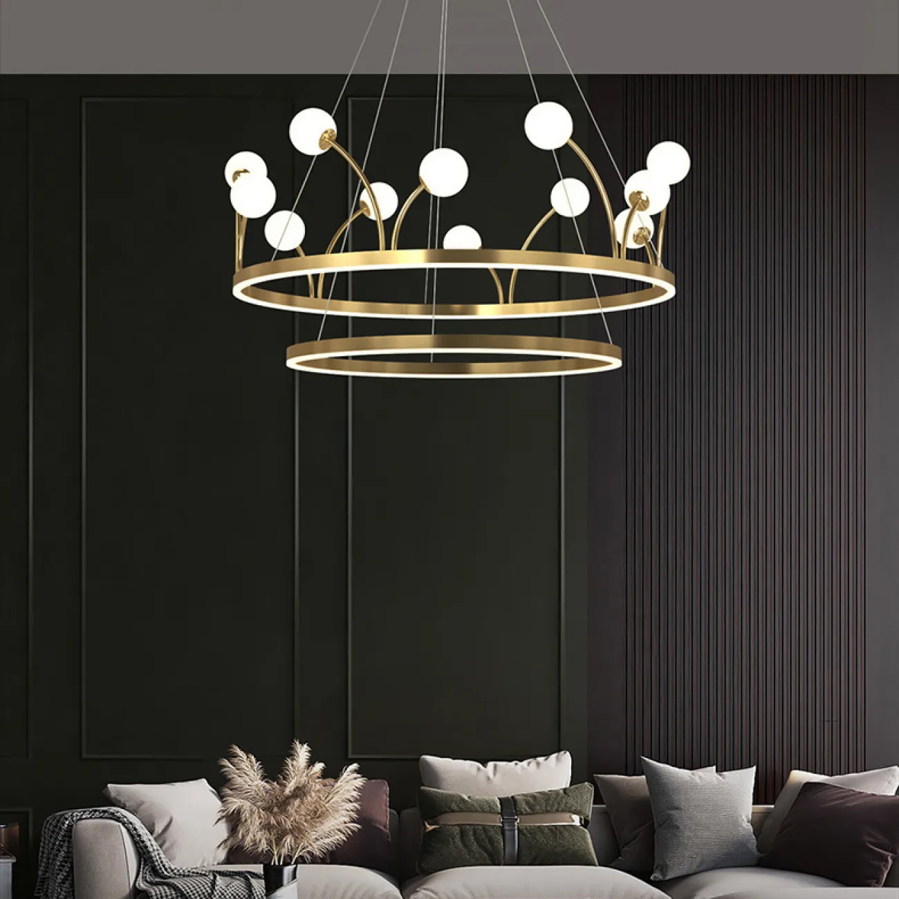 Подвесная люстра ALET D48 от ImperiumLoft