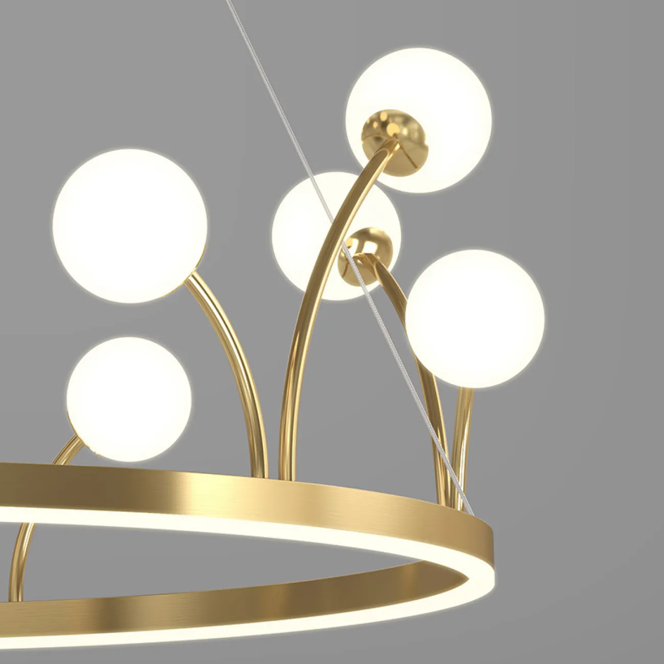 Подвесная люстра ALET D88 от ImperiumLoft