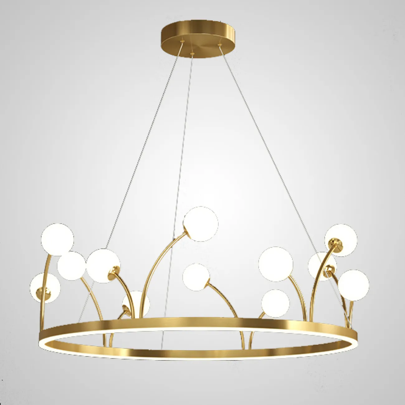 Подвесная люстра ALET D88 D60 от ImperiumLoft