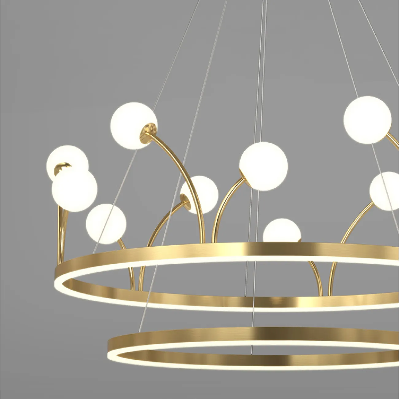 Подвесная люстра ALET D88 от ImperiumLoft