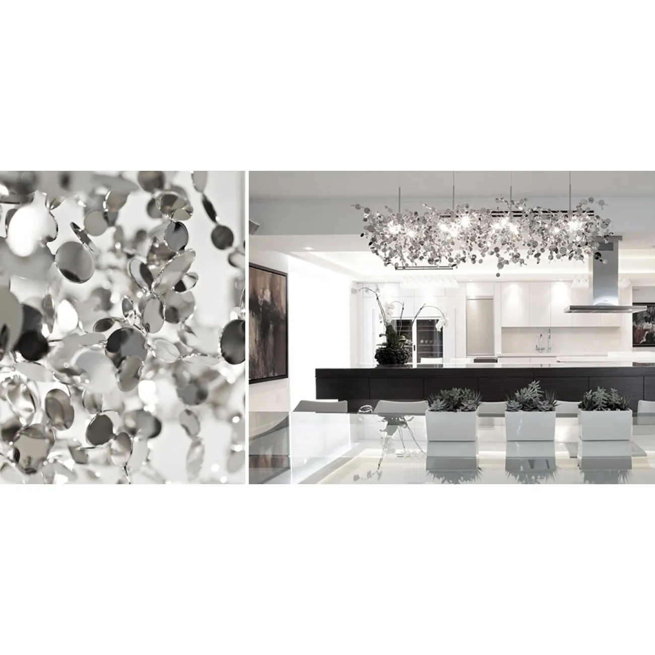 Люстра Tezani Argent Suspension Linear 3 L110 от ImperiumLoft