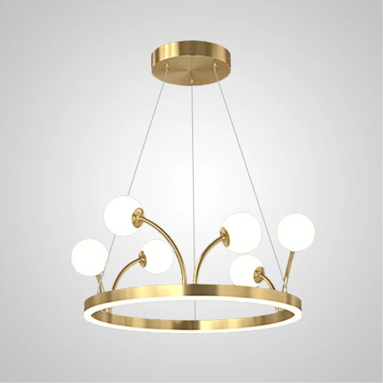 Подвесная люстра ALET D68 от ImperiumLoft