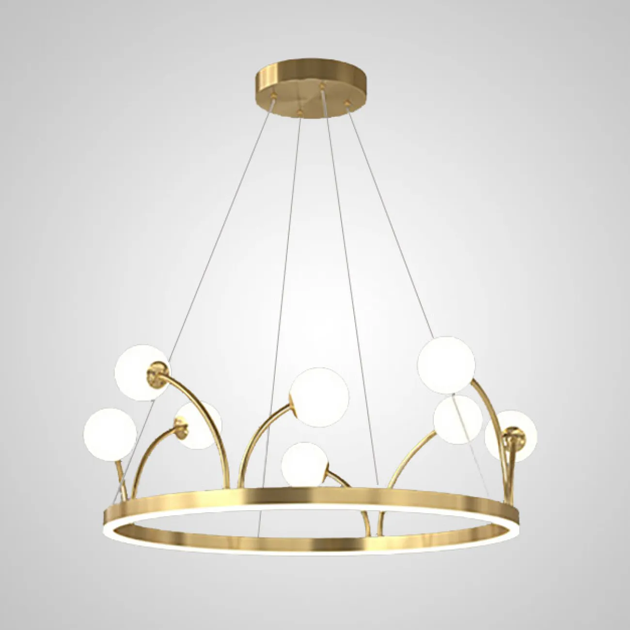 Подвесная люстра ALET D48 от ImperiumLoft